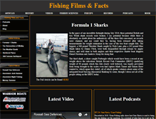 Tablet Screenshot of fishingfilmsandfacts.co.uk